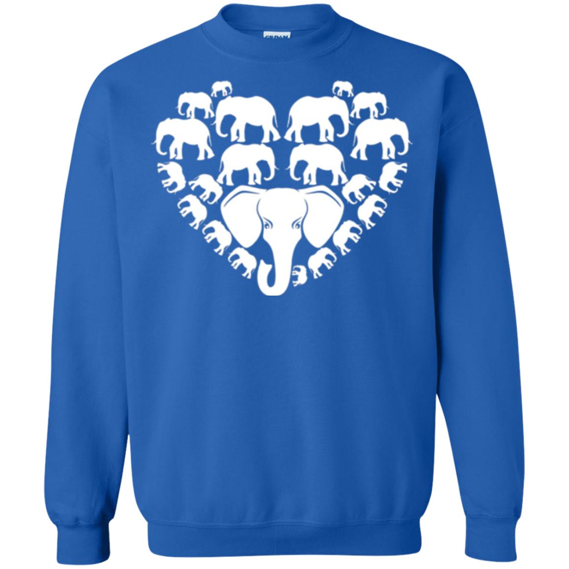 Elephant Lovers T-shirt Special Elephant Heart Royal