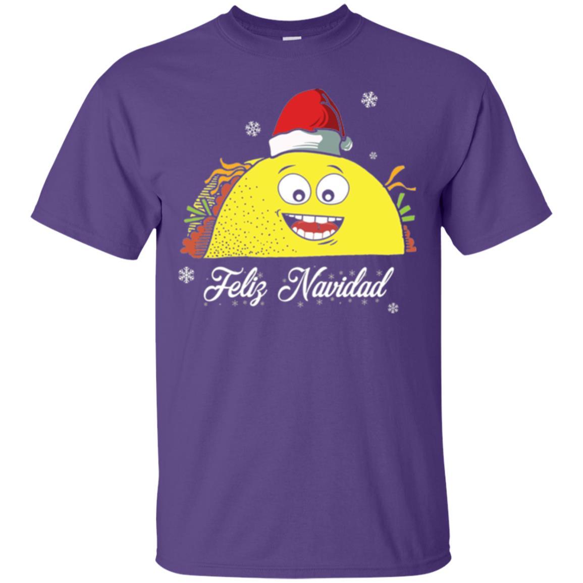 Christmas T-shirt Taco Feliz Navidad