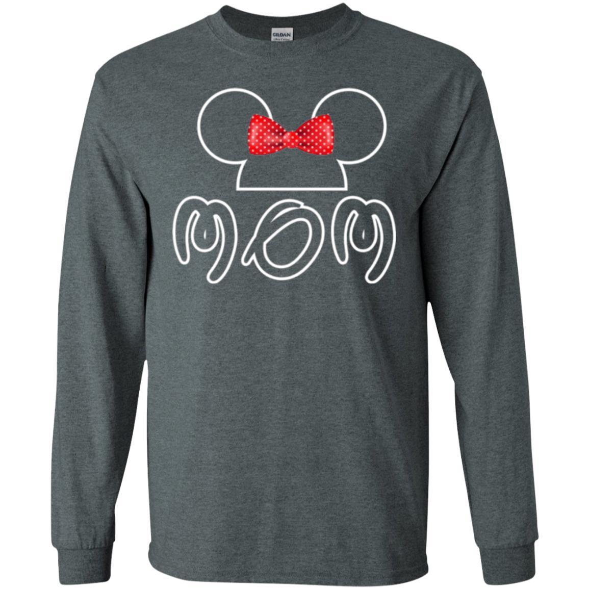 Minnie Mom T-shirt Dark Heather