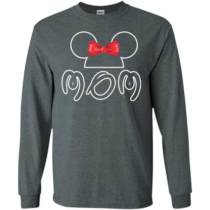 Minnie Mom T-shirt Dark Heather