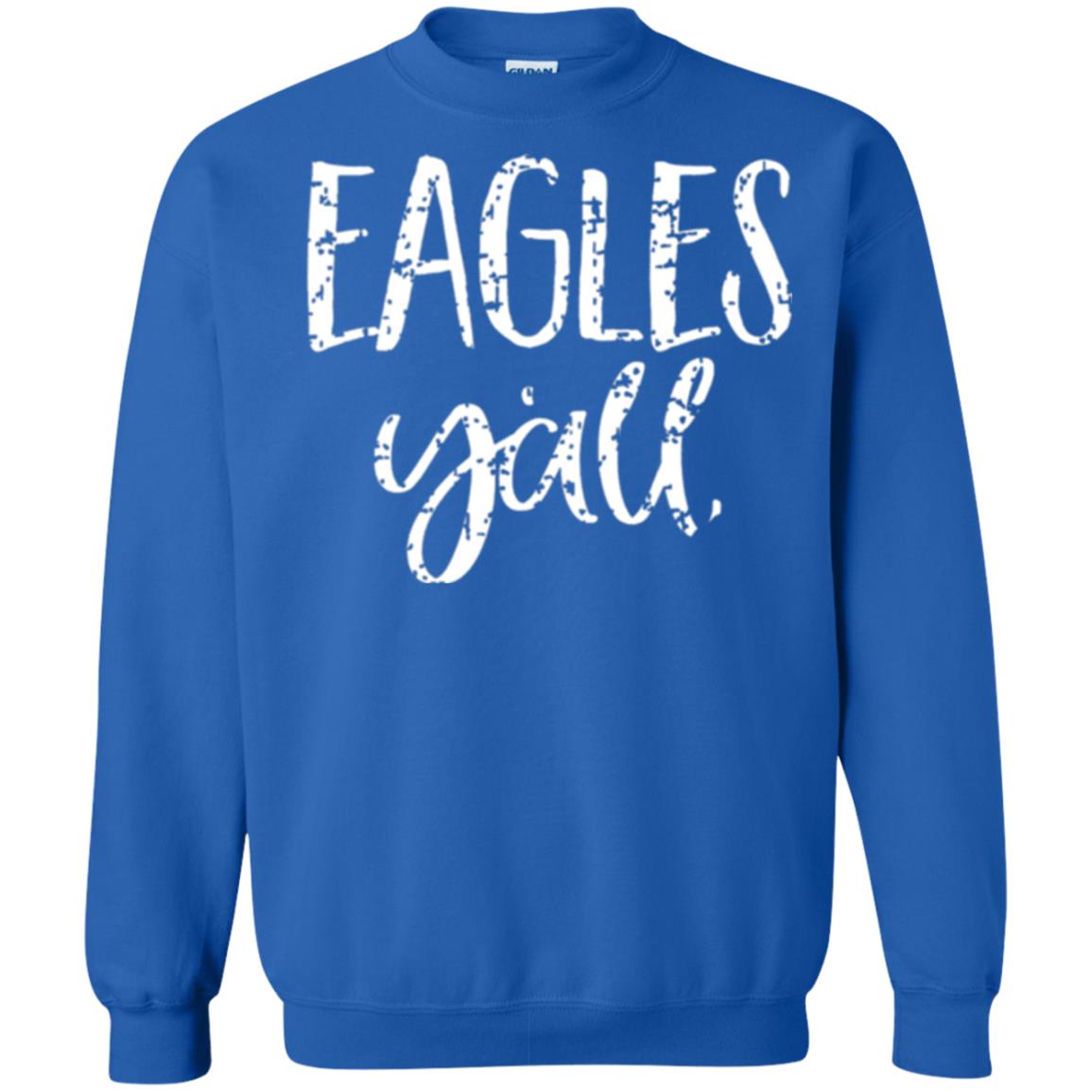 Eagles Y_all Flying Eagles T-shirt Royal