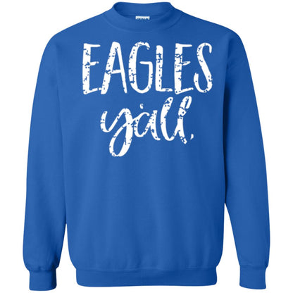 Eagles Y_all Flying Eagles T-shirt Royal
