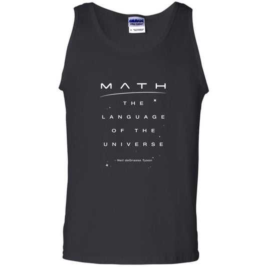 Math Lover T-shirt The Language Of The Universe Black