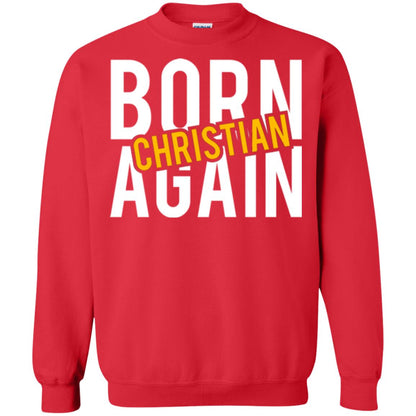 Christian T-shirt Born Again Christian Red