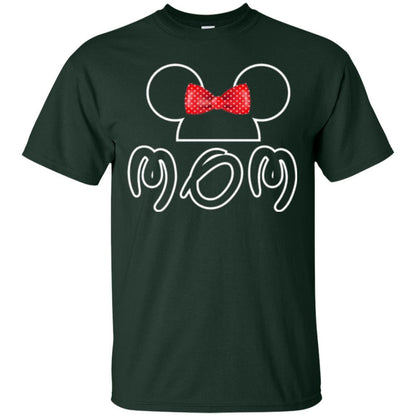 Minnie Mom T-shirt Forest Green
