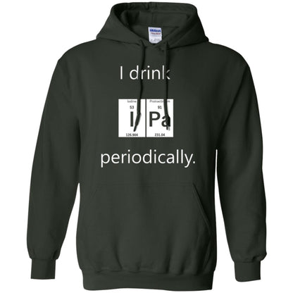 Chemistry T-shirt Drink Ipa Periodically Forest Green