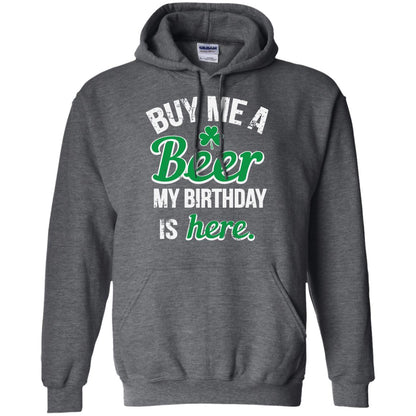 Buy Me A Beer Saint Patricks Day T-shirt Dark Heather