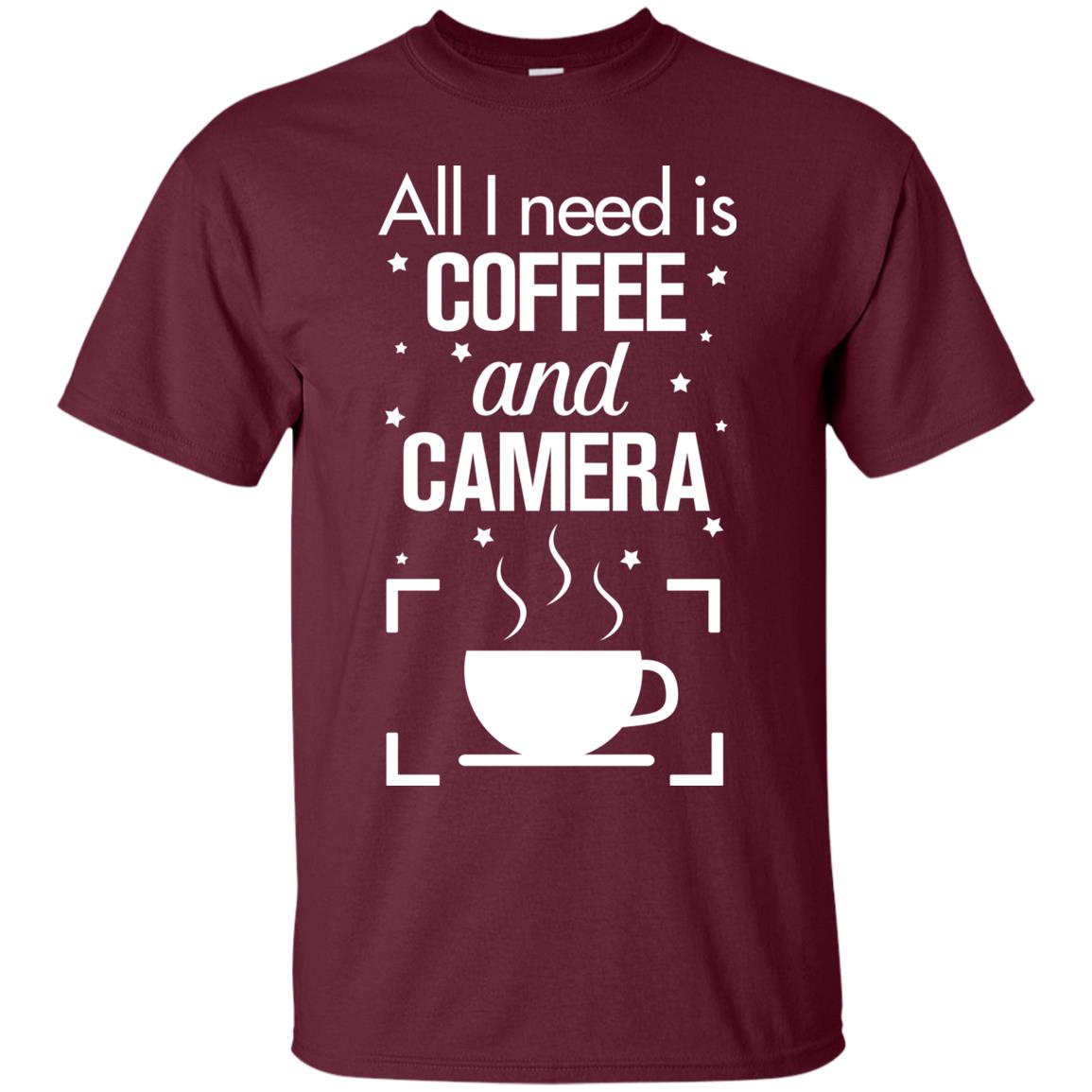 All I Need Is Coffee And Camera ShirtG200 Gildan Ultra Cotton T-Shirt