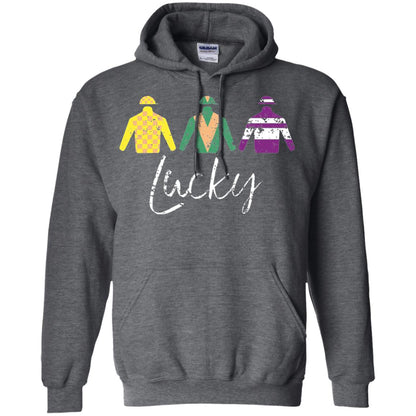 Derby Jockey Shirt Lucky Derby Apparel Derby Dark Heather