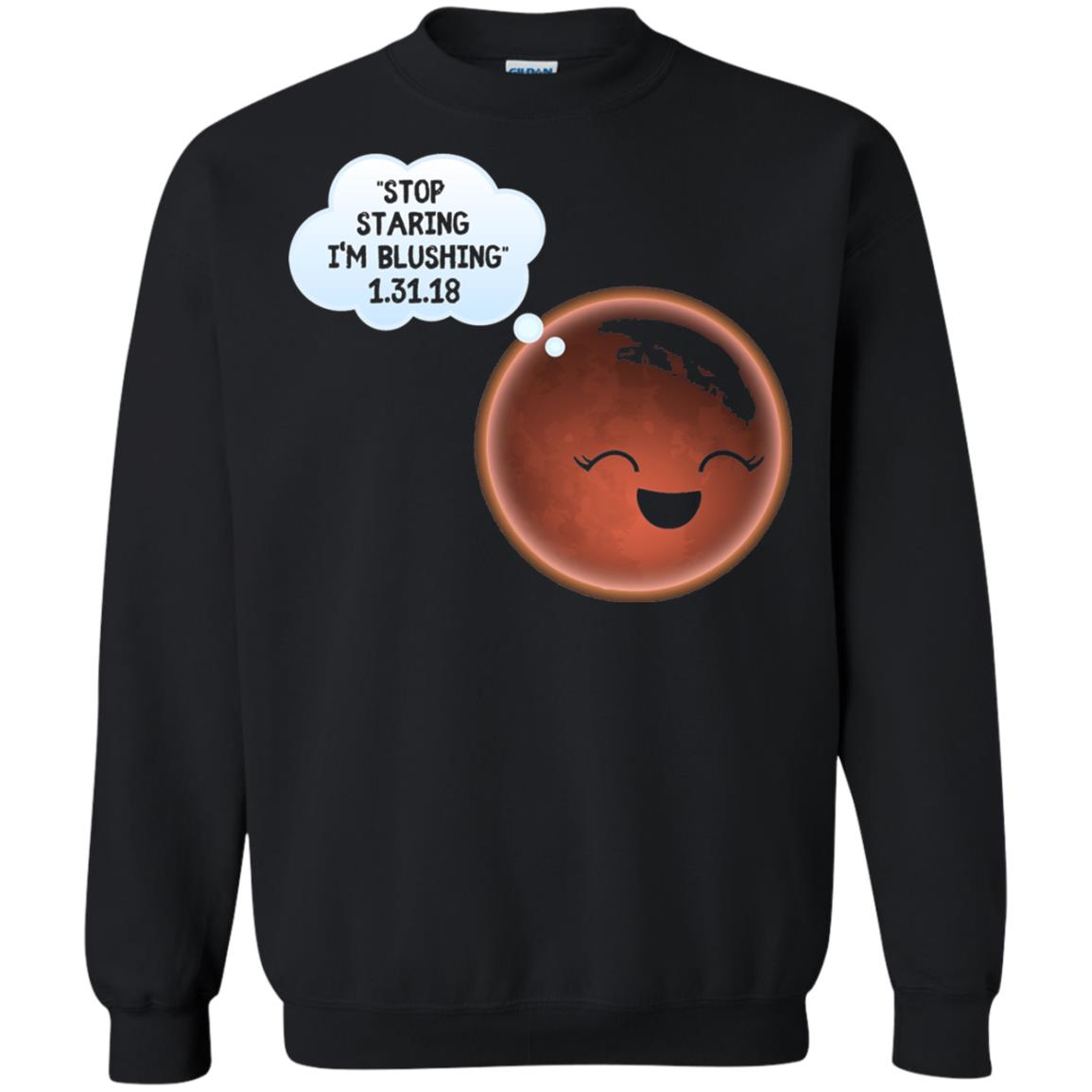 Celestial Total Lunar Eclipse 2018 T-shirt Funny Meme Black