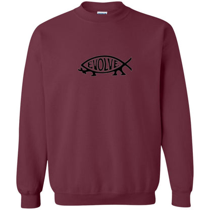 Darwin Evolution Evolve T-shirt Maroon