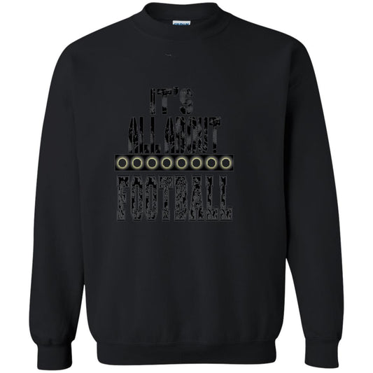 Football Lover T-shirt It_s All About Football Black