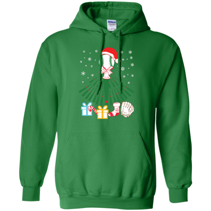 Baseball Christmas T-Shirt Irish Green