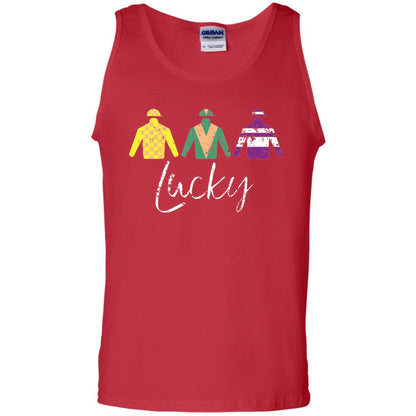 Derby Jockey Shirt Lucky Derby Apparel Derby Red