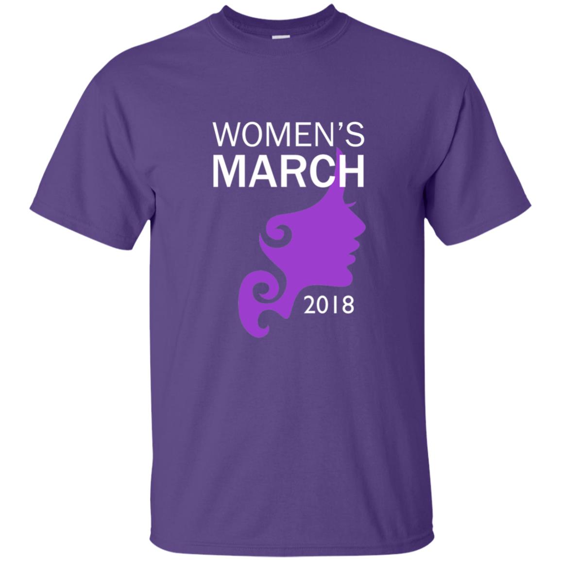 Women's March 2018 T-shirt Purple