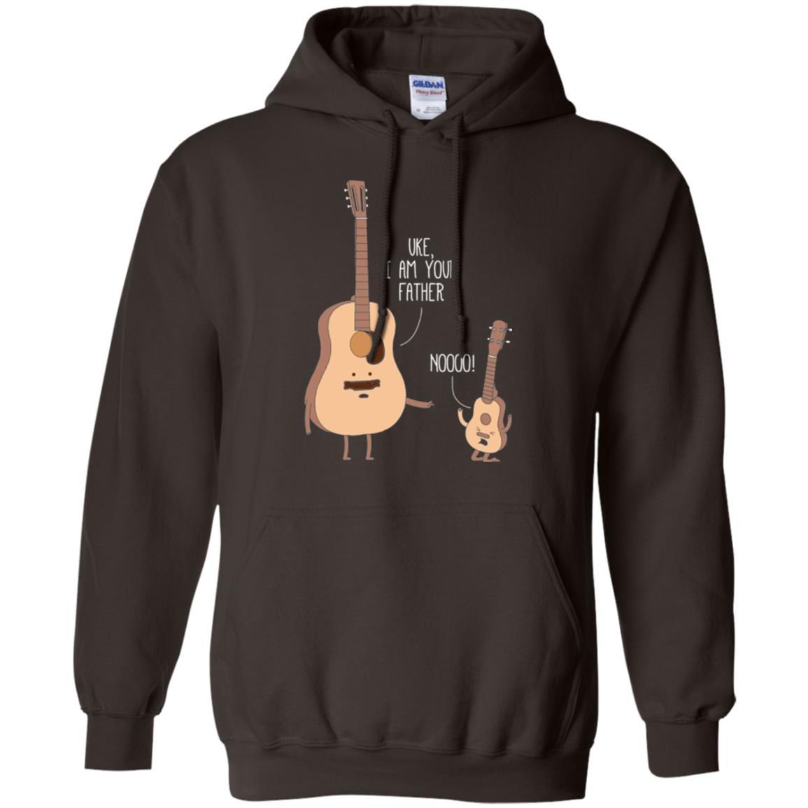 Musician T-shirt Uke I Am Your Father Dark Chocolate