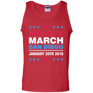 Women's March San Diego January 20th 2018 Protest Women's Right T-shirt