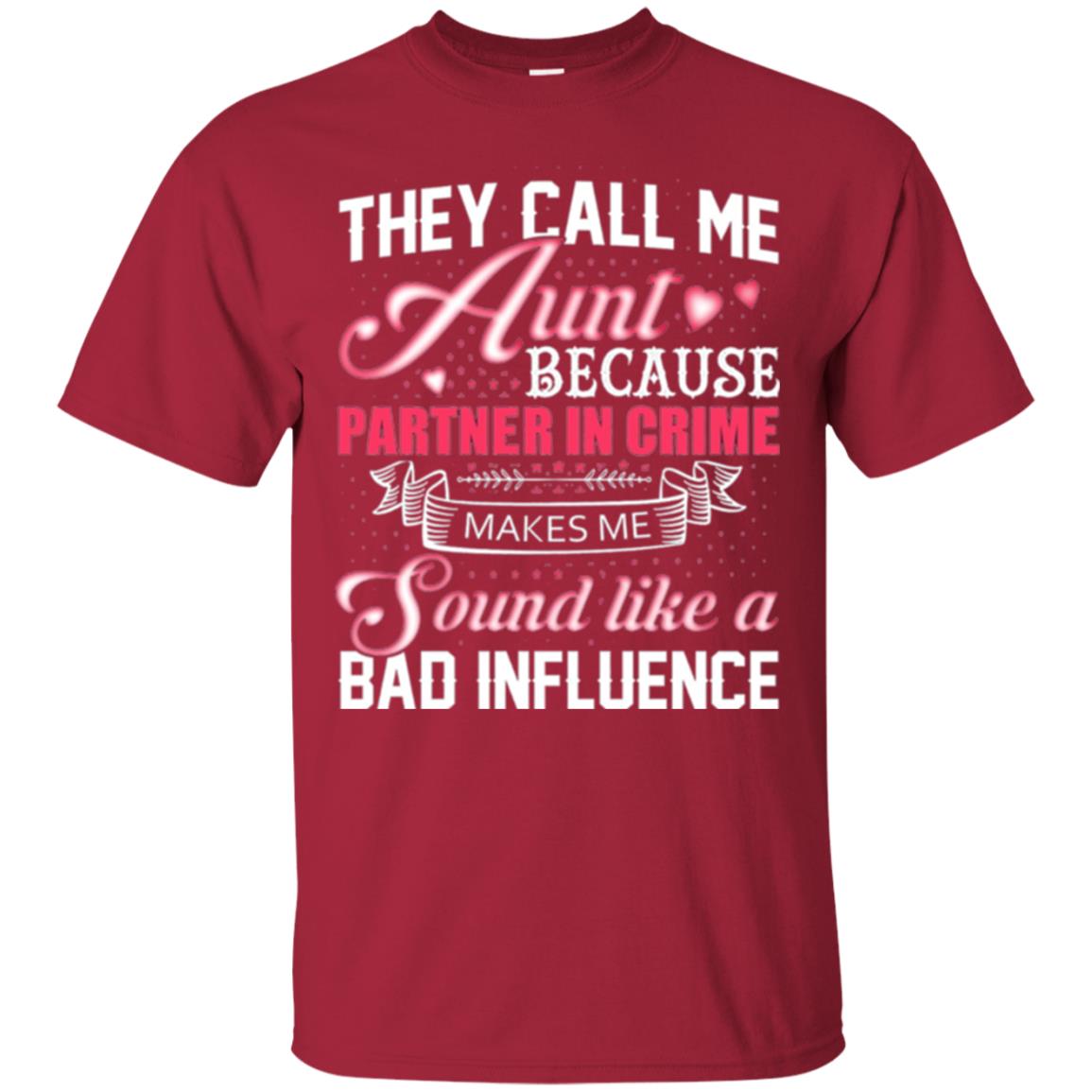 Aunt T-shirt They Call Me Aunt Cardinal