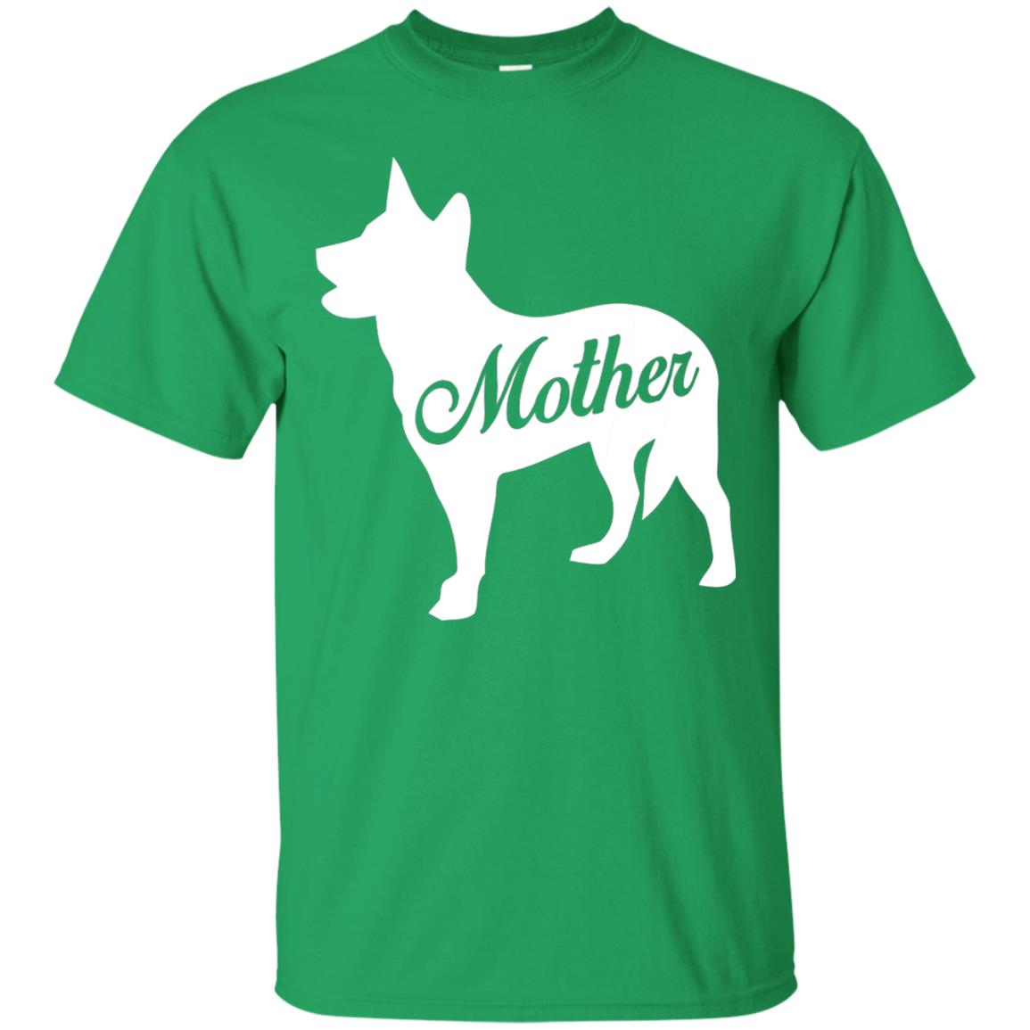 American Cattle Dog Mom T-shirt Irish Green