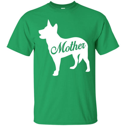 American Cattle Dog Mom T-shirt Irish Green