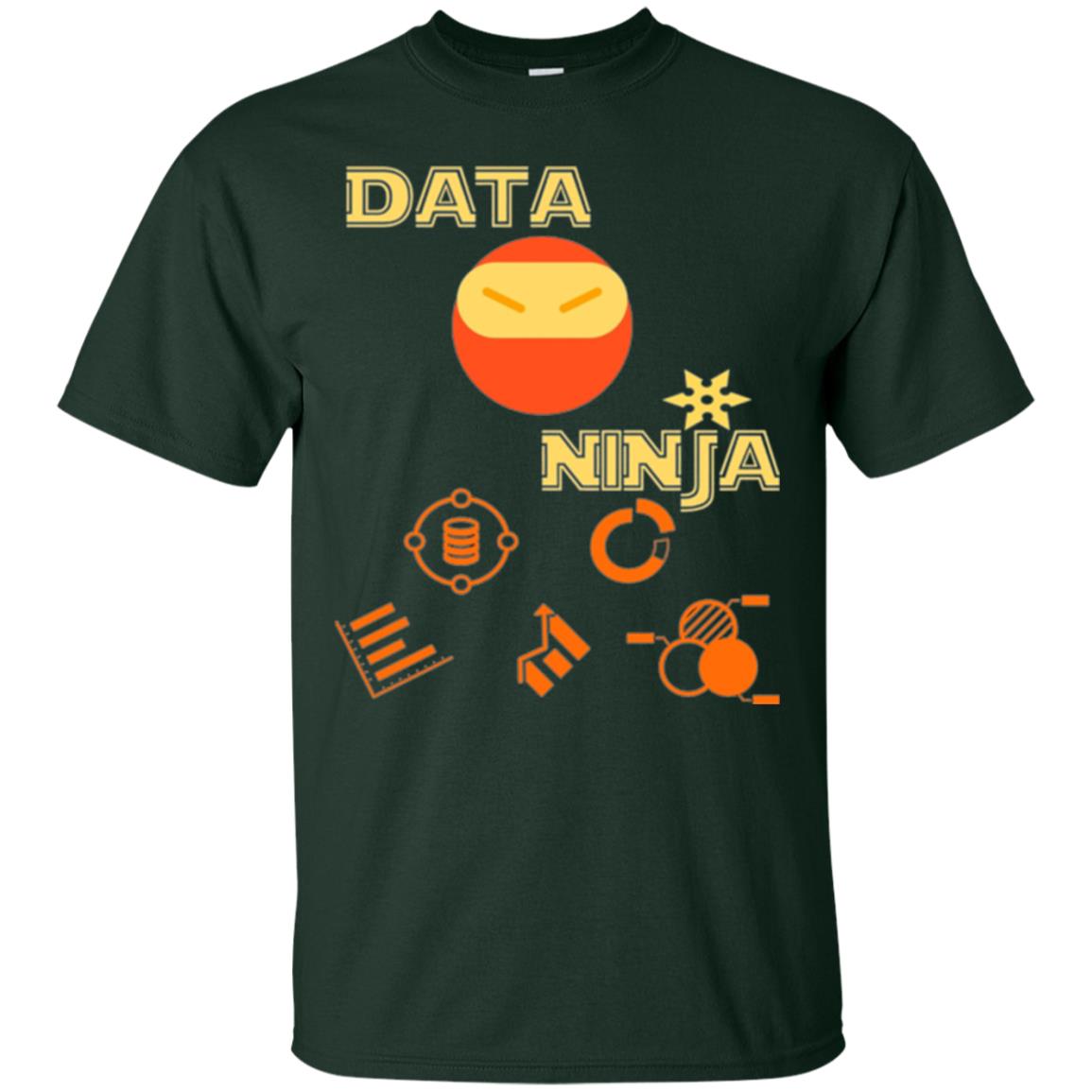 Data Ninja T-shirt Forest Green