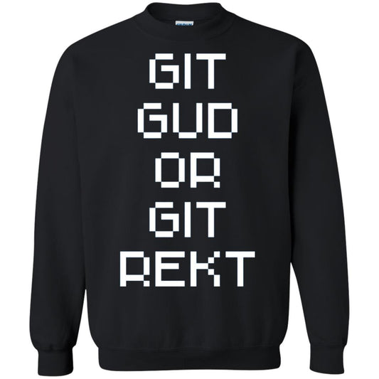 Video Game T-shirt Git Gud Or Git Rekt Black