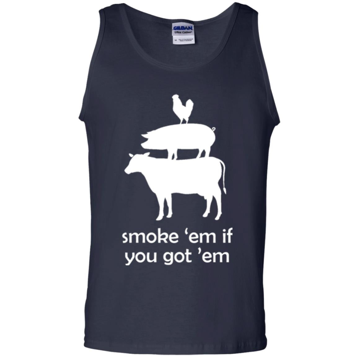 Smoke _em If You Got _em T-shirt Navy