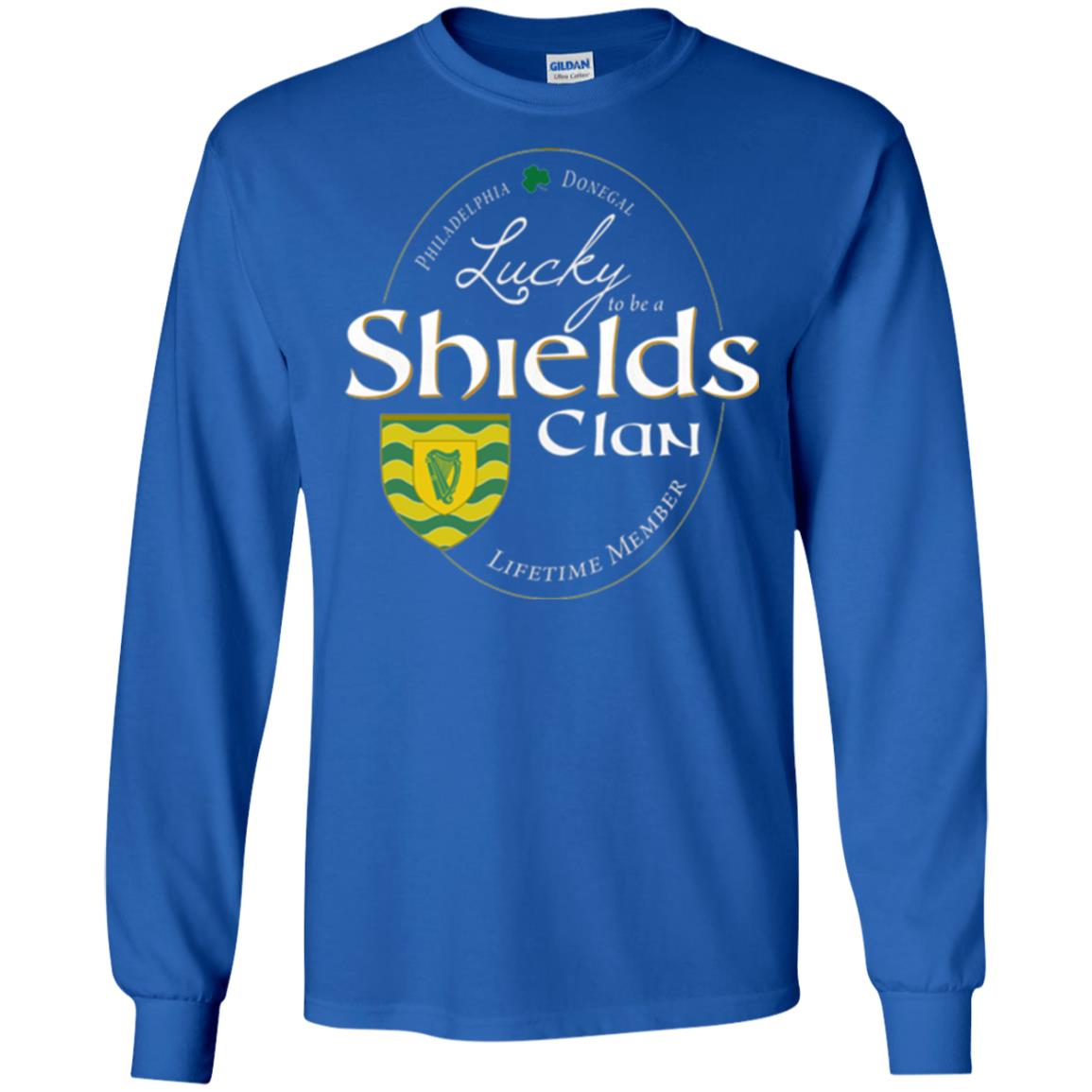St Patricks Day T-shirt Shields Clan Lucky Lifetime Member T-shirt Royal