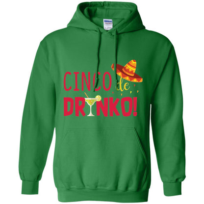 Cinco De Drinko Cinco Mayo 2018 Drinking T-shirt Irish Green