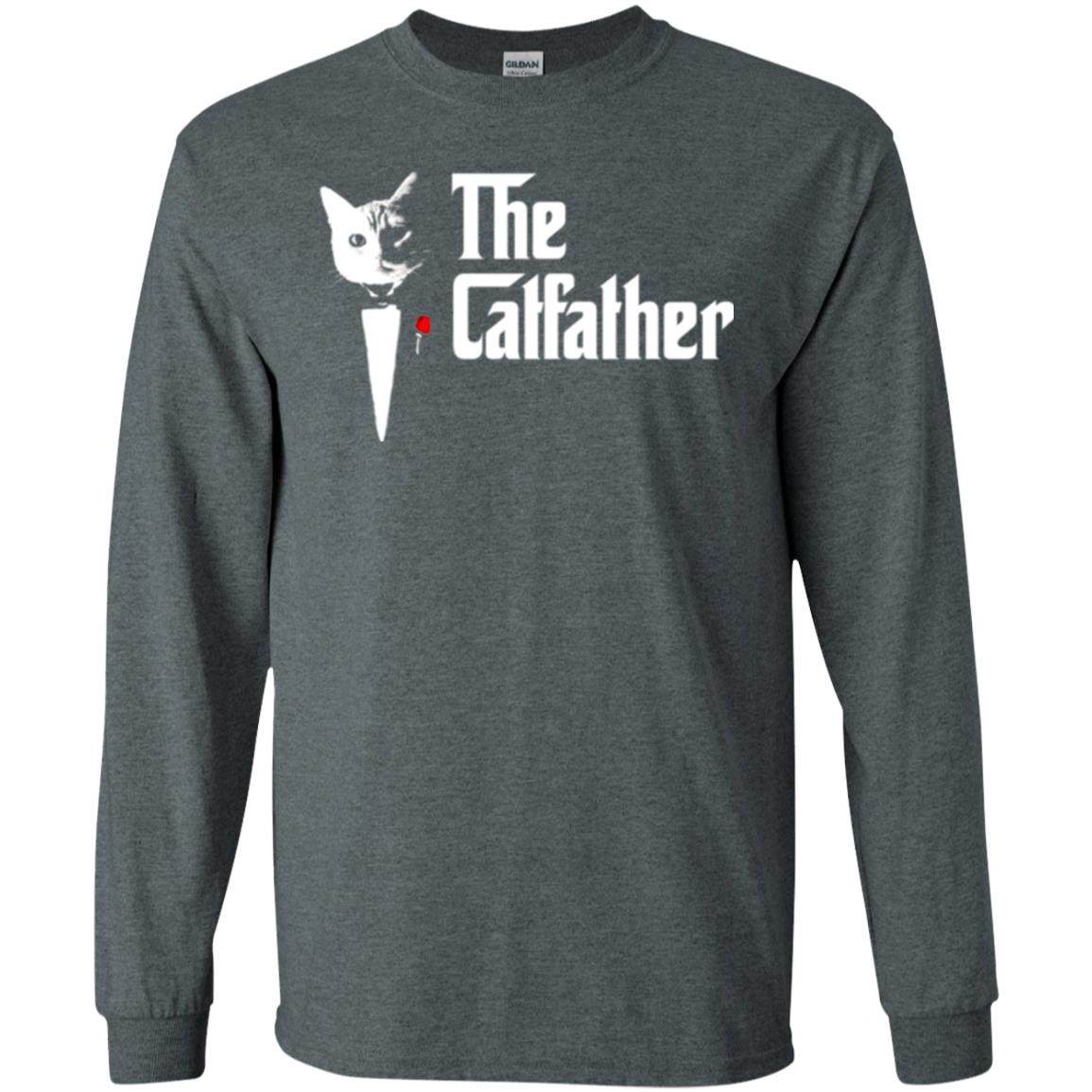 Daddy T-shirt The Catfather Dark Heather