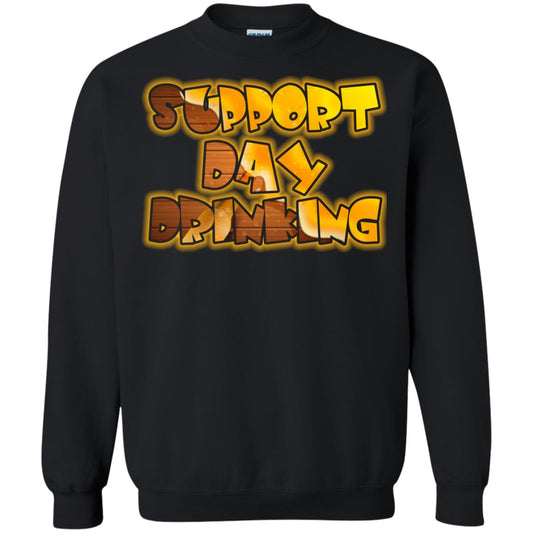 Saint Patrick's Day T-shirt Support Day Drinking Black