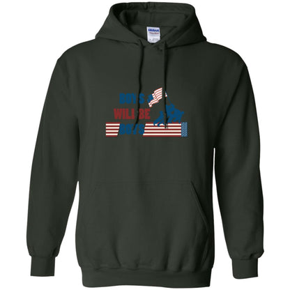 Boys Will Be Boys Military Shirt Forest Green