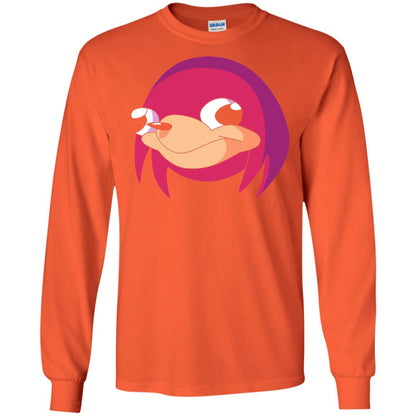 Cartoon T-shirt Ugandan Warrior Tribe Meme Orange