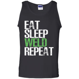 Welding T-shirt Eat Sleep Weld Repeat