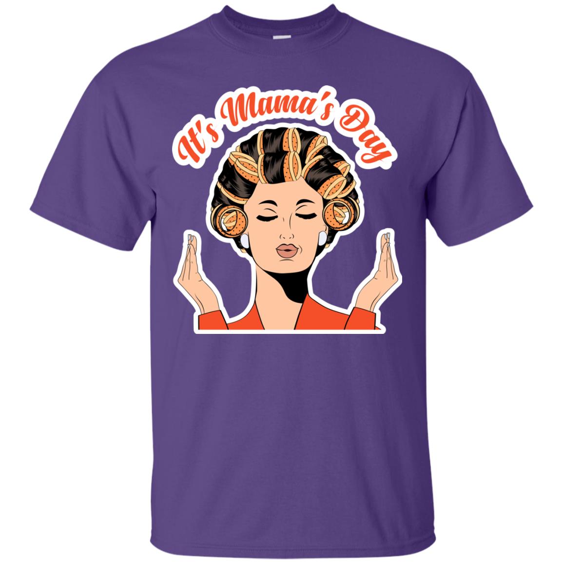 Its Mamas Day Mom Shirt Purple