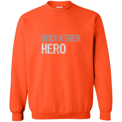 Daddy T-shirt Uncle Godfather Hero T-shirt Orange