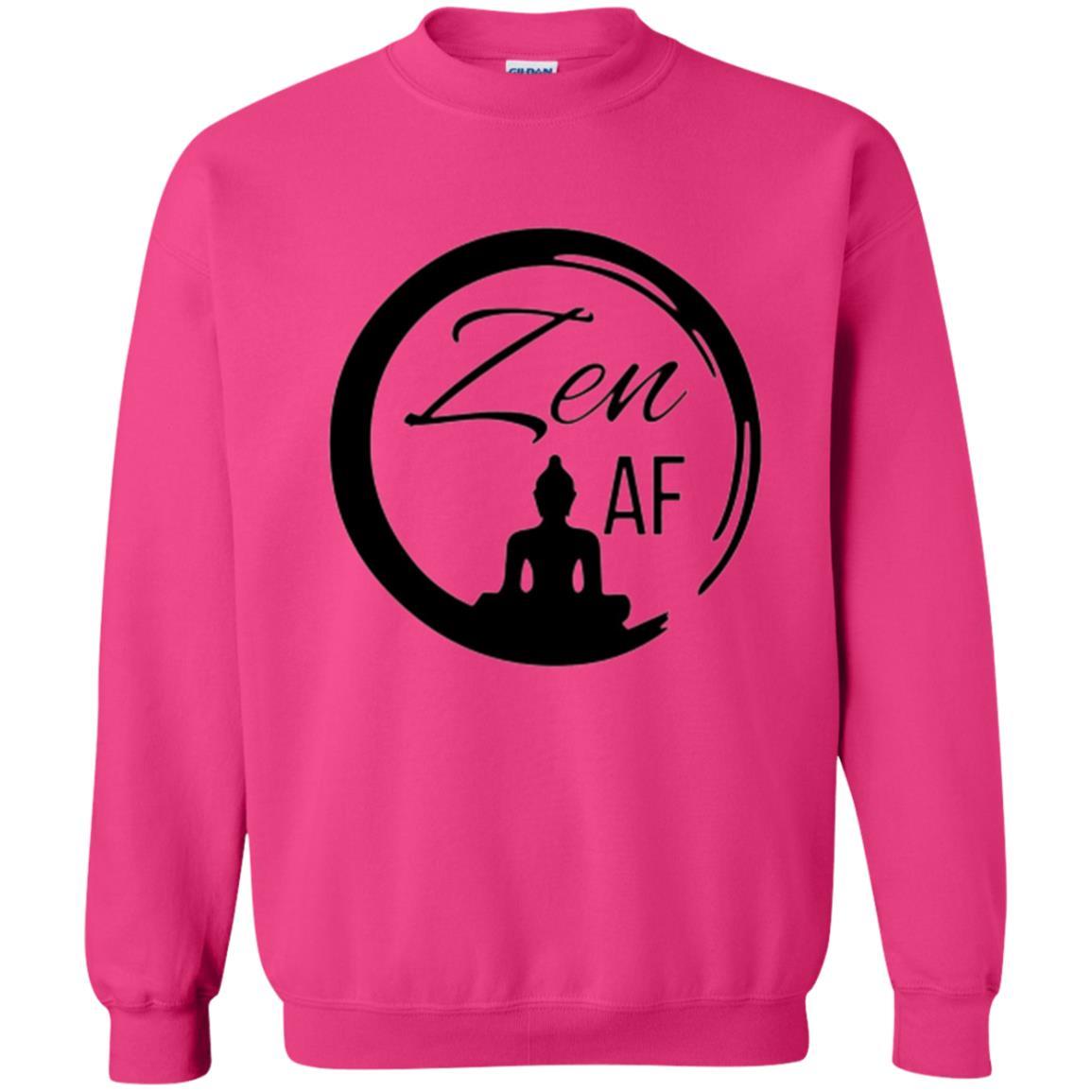 Zen Af Yoga Graphic T-shirt Heliconia