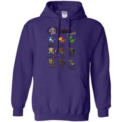 Catvengers Cat Lover Shirt Purple
