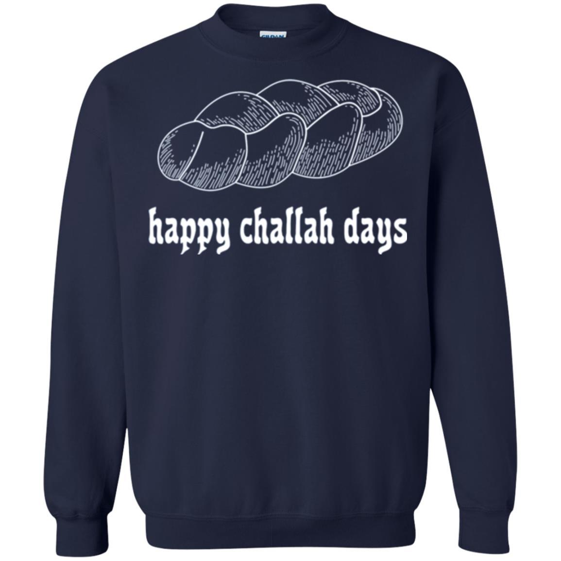 Baker T-shirt Happy Challah Days T-shirt Navy
