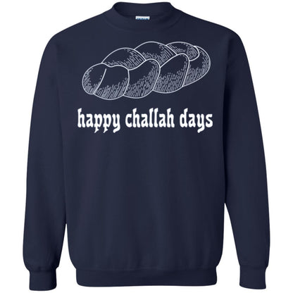Baker T-shirt Happy Challah Days T-shirt Navy