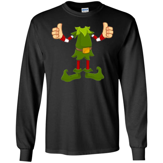 Chirstmas T-shirt Funny Elf Black