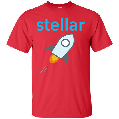 Hodl Stellar Lumens Xlm Crypto Investing T-shirt Red