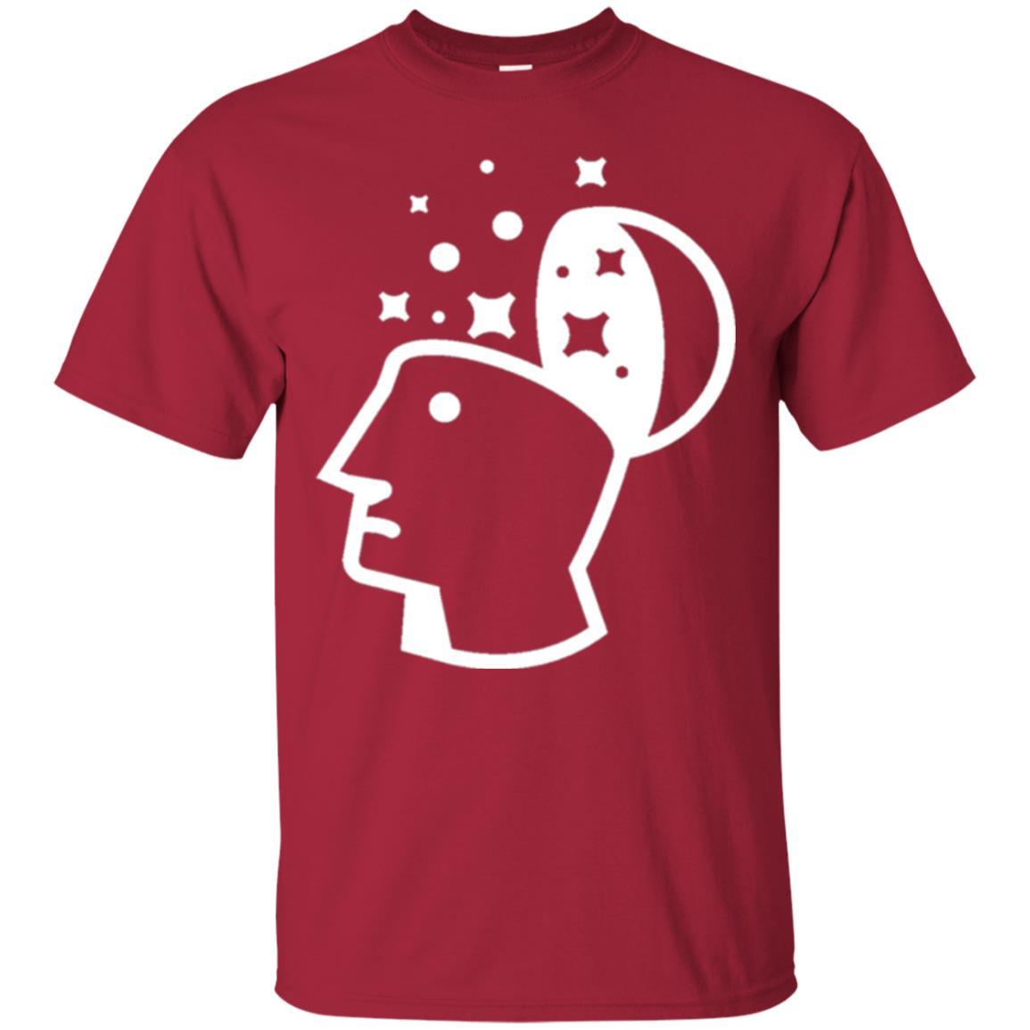 Look Into His Head Creative Thinking T-shirt Cardinal