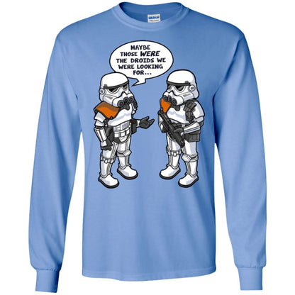 Film T-shirt Wrong Droids Comic Graphic Carolina Blue