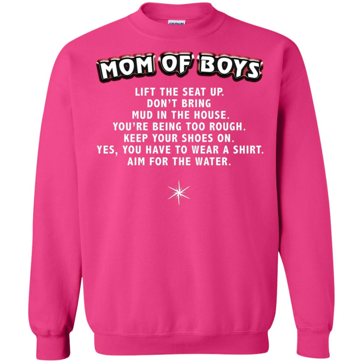 Mom Of Boys You Have To Wear A Shirt Aim For The Water Shirt Heliconia