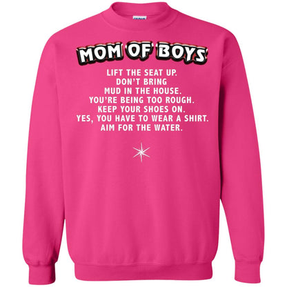 Mom Of Boys You Have To Wear A Shirt Aim For The Water Shirt Heliconia