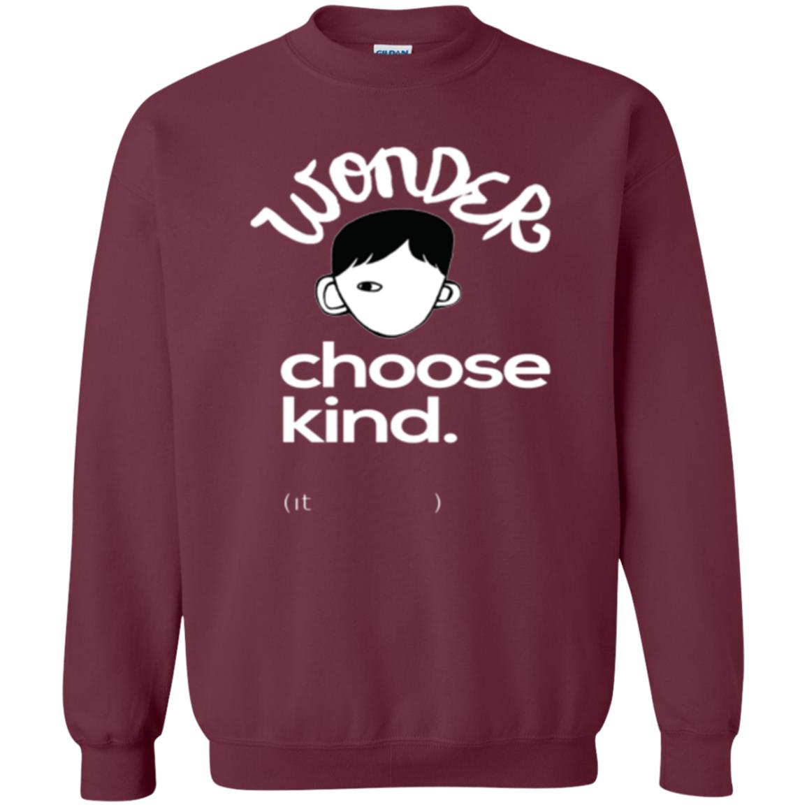 Anti Bullying T-shirt Choose Kind Maroon