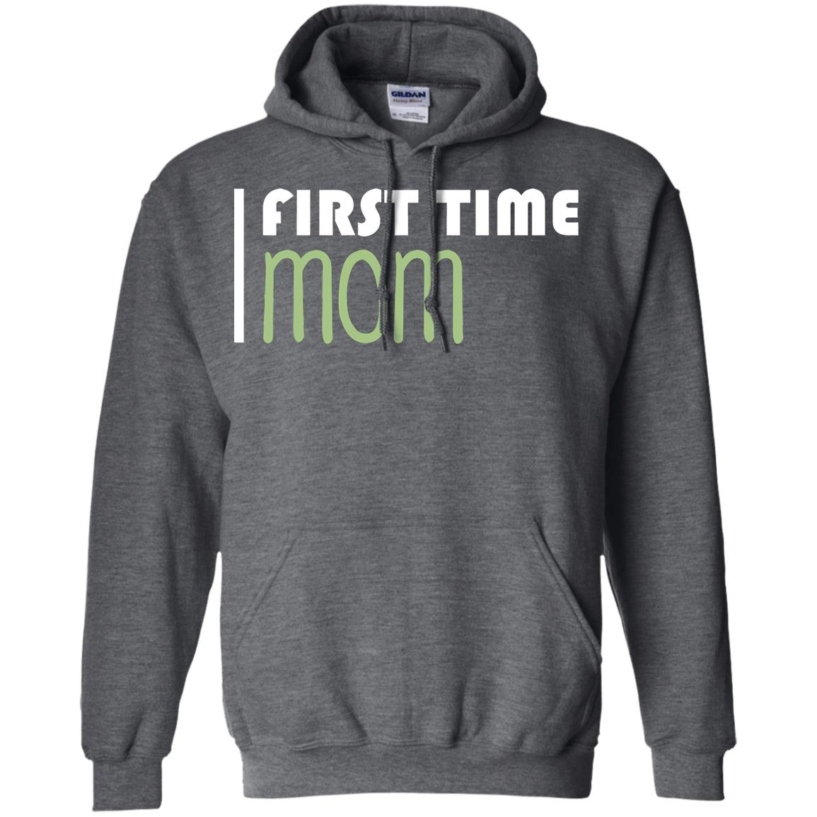 First Time Mom New Mom Shirt Dark Heather