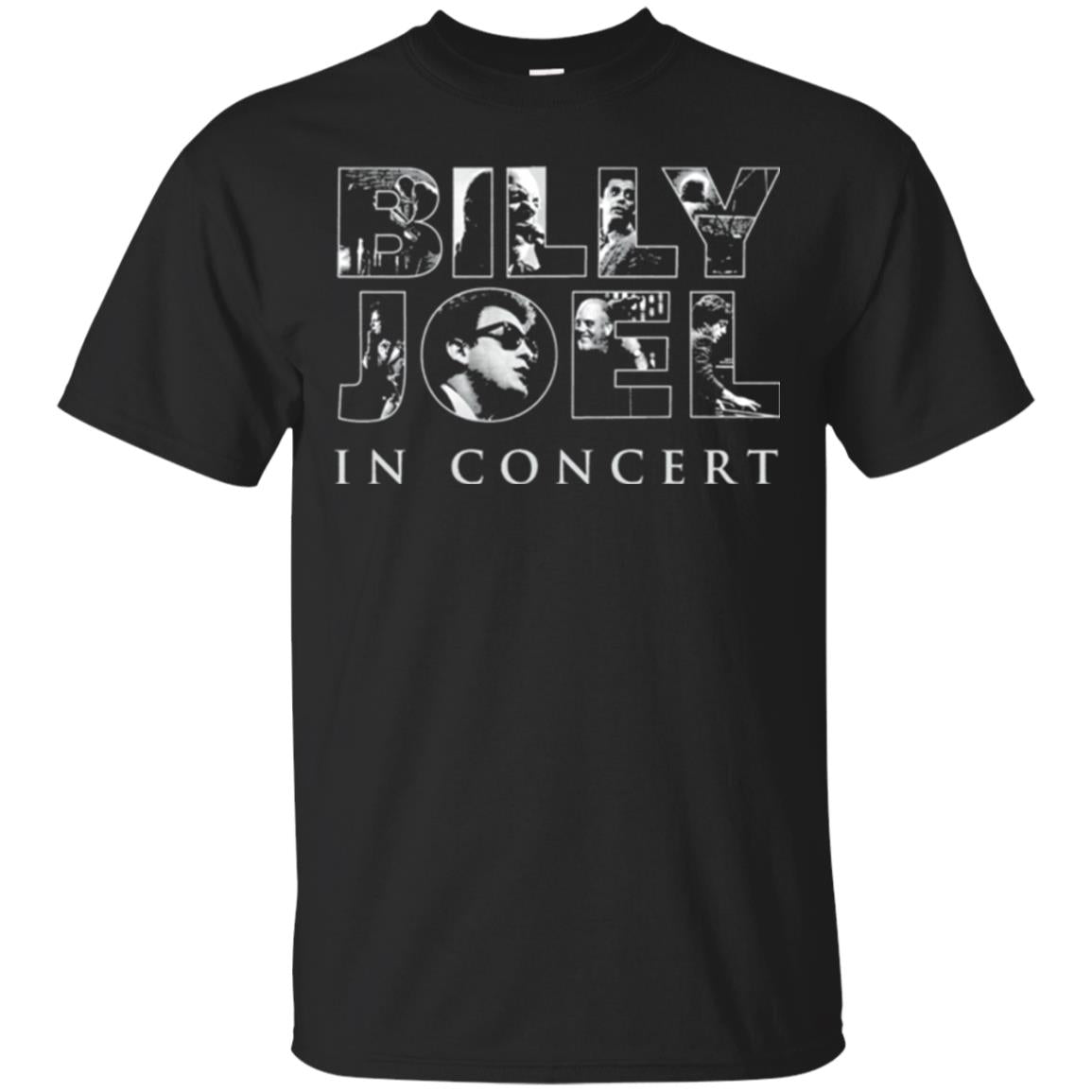 Artist T-shirt Billy Joel In Concert Black