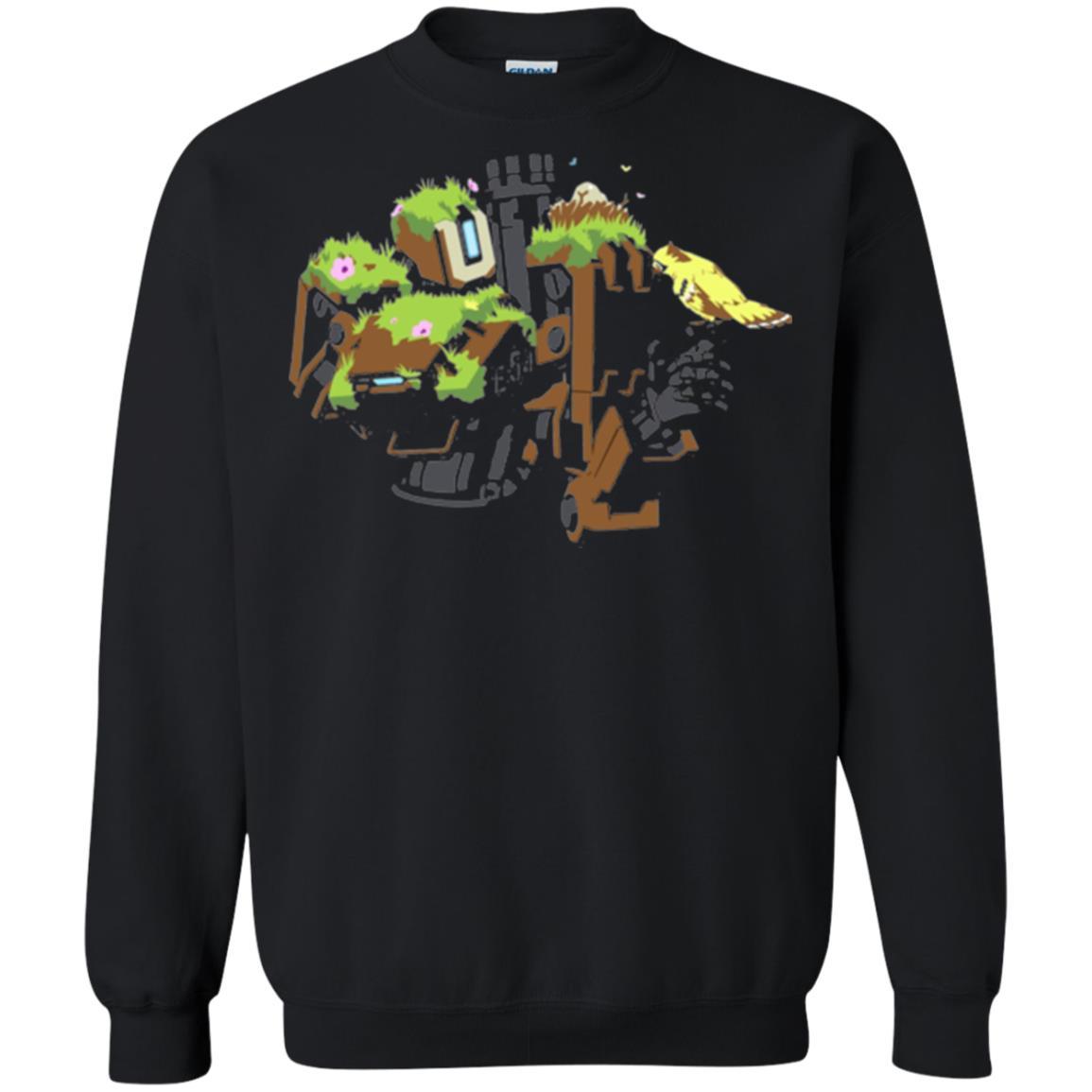 Film T-shirt Bastion Overgrown Spray T-shirt Black